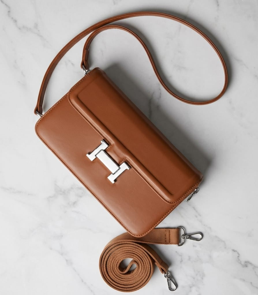 Plaid Flap Crossbody Bag – By Valic Official